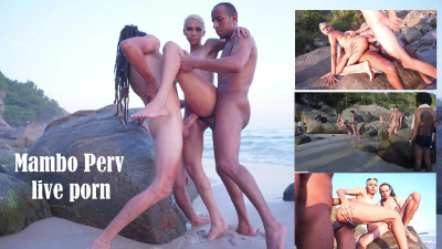 Cover for 'Cute Brazilian Heloa Green Fucked In Front Of More Than 60 People At The Beach (DAP, DP, Anal, Public Sex, Monster Cock, BBC, DAP At The Beach. Unedited, Raw, Voyeur)'