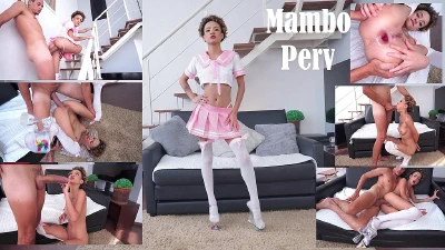 Skinny Petite Brazilian, Larinha SMALL Fucked By A Very Huge Cock Then Quit The Stage : It's Too Big" (Anal, ATM, Monster Cock On Skinny Girls, Dirty Talk)