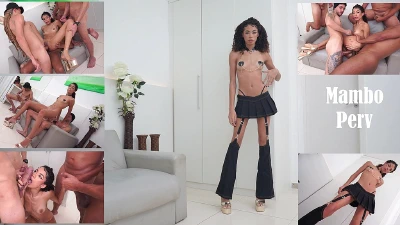 Cover for '1.90M Tall & Slim Japanese-Brazilian, OB Honey Fucked By 4 Huge Cocks (DAP, Anal, 0% Pussy, Gapes, Slim, Tall, Monster Cock)'