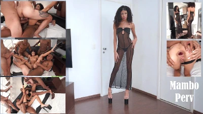 1.90M Slim Japanese-Brazilian Beauty, OB Honey First Gangbang By 5 Huge Cocks (DAP, Anal, Triple Anal Attempt, Huge Gapes, Bbc, Monster Cocks)